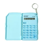 Harlier Pocket Size Mini Calculators, Handheld Angled 8-Digit Display Calculator Basic Standard Calculators Small Accounting Desktop Calculator for Office School and Home (Blue)